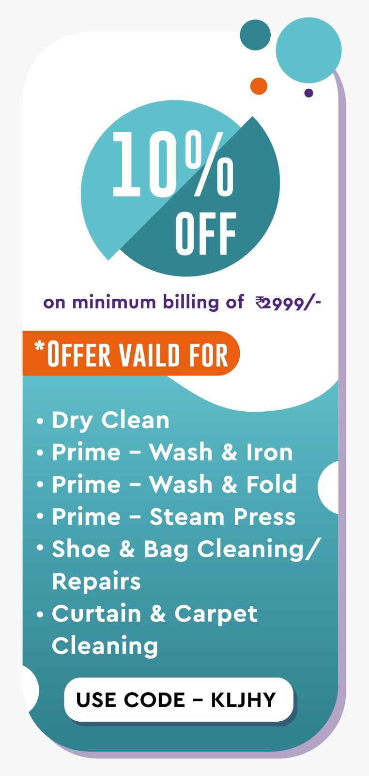 Laundry offers on sale